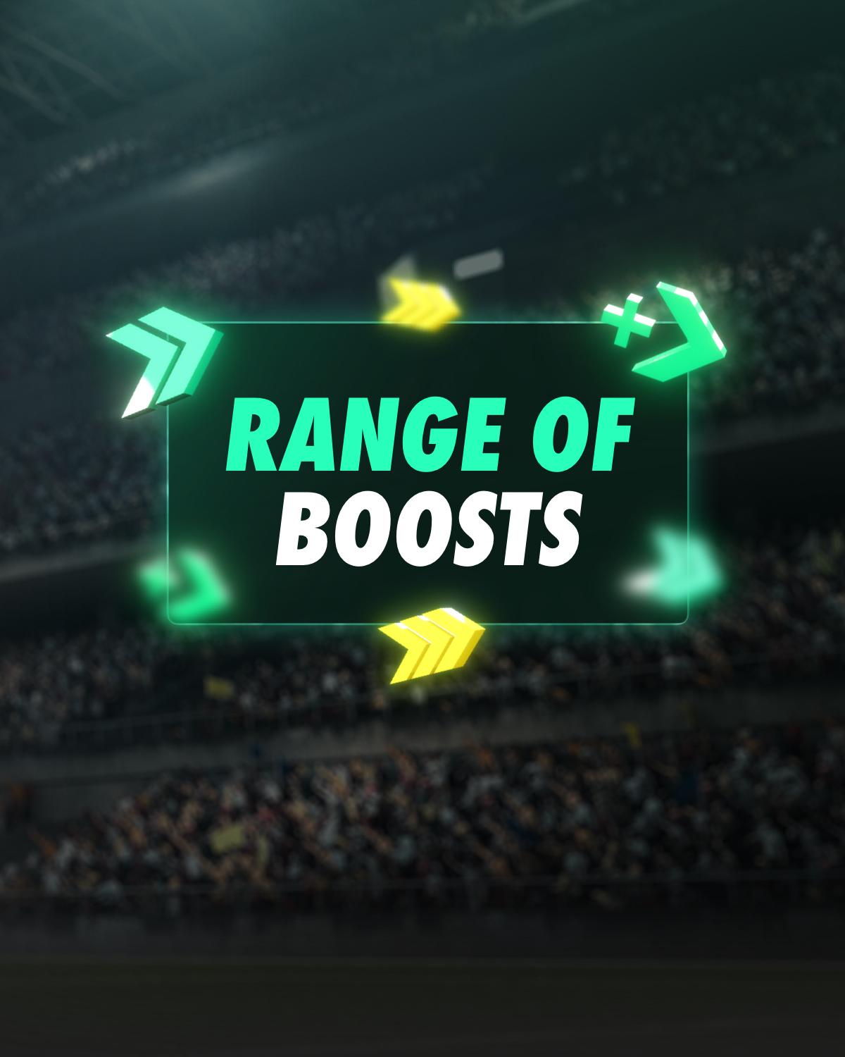 Range of Boosts