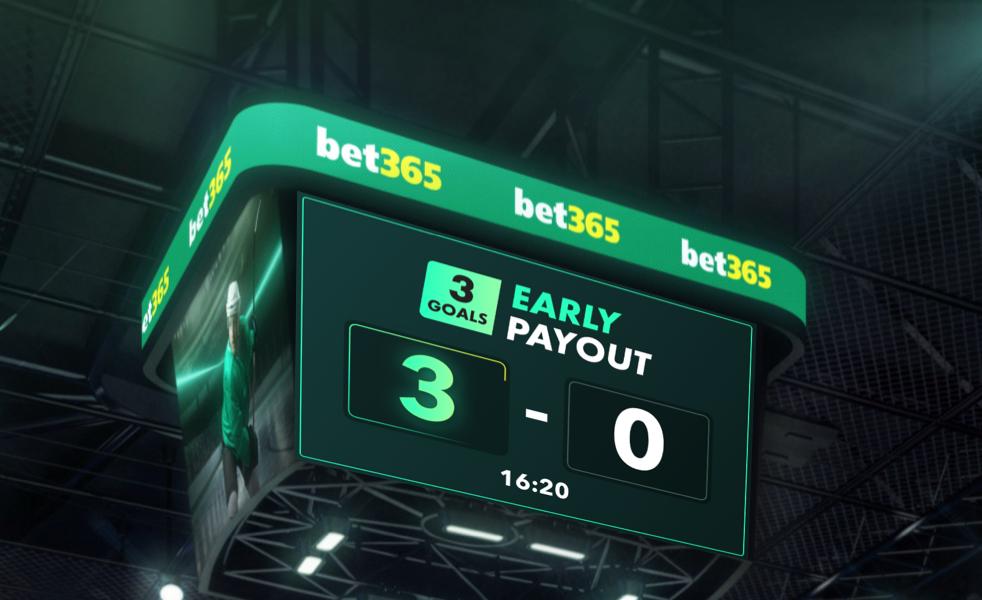 3 GOAL AHEAD EARLY PAYOUT OFFER