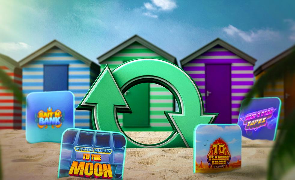 Slots at the beach